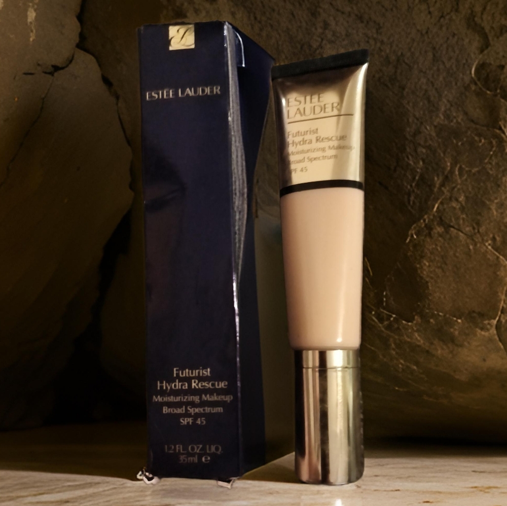 NEW Estée Lauder Futurist Hydra Rescue Moisturizing Foundation - 3W1 Tawny